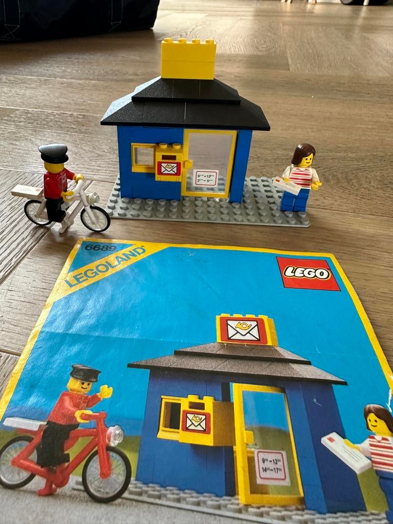 Lego Legoland Postkantoor Thema Sets 6689, 6622, 6624, 6651, Ophalen of Verzenden, Gebruikt, Complete set, Lego