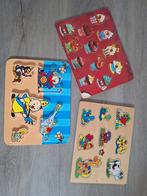 Houten puzzels: Bumba, boerderij en cupcakes, 2 tot 4 jaar, Gebruikt, Ophalen of Verzenden, Van hout