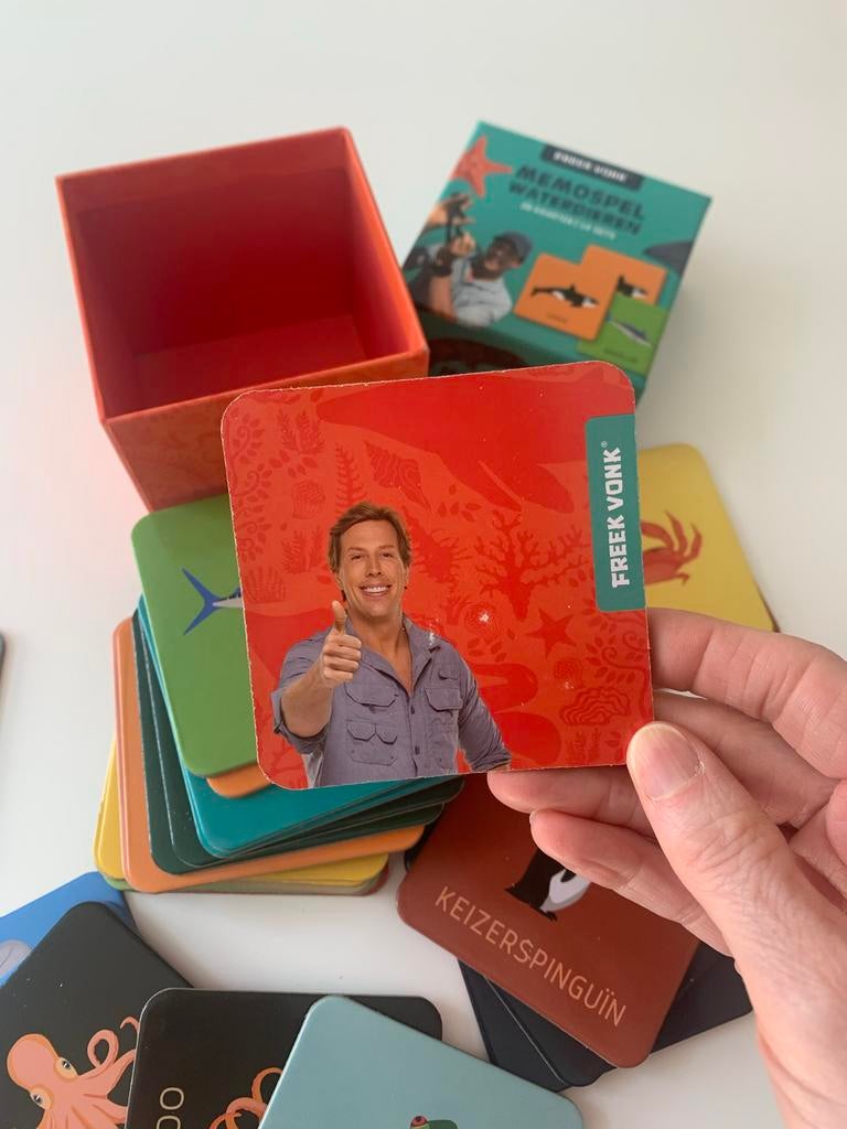 Nog nieuw: Freek Vonk Memory Waterdieren, Ophalen, Nieuw, Puzzelen
