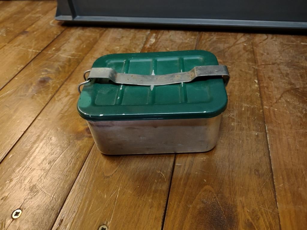 Aluminium Botervloot, voorraadpotjes voor fietsvakantie, Caravans en Kamperen, Ophalen of Verzenden