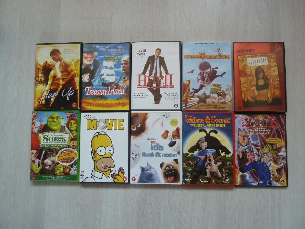 7x leuke films vanaf 6 jaar, Cd's en Dvd's, Dvd's | Nederlandstalig, Zo goed als nieuw, Film, Actie en Avontuur, Vanaf 6 jaar