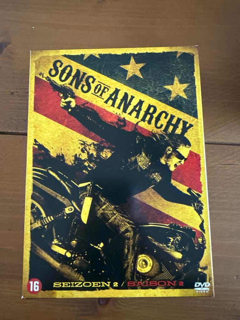 Sons of Anarchy Seizoen 2 DVD Boxset, Vanaf 16 jaar, Boxset, Ophalen of Verzenden, Zo goed als nieuw