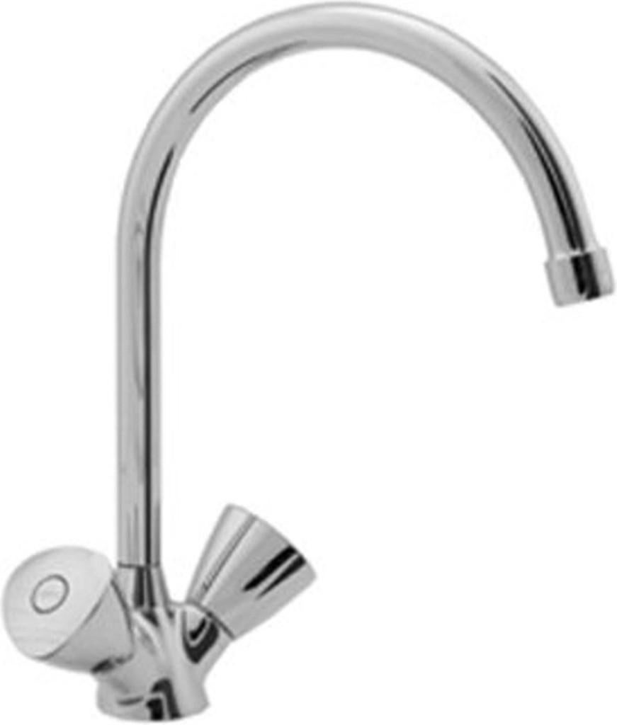 Venlo  Project keukenkraan - Tweeknops - Draaibare uitloop, Doe-het-zelf en Verbouw, Sanitair, Ophalen of Verzenden, Nieuw, Chroom