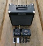 Roland Blues Cube Hot versterker incl. effectpedalen, Muziek en Instrumenten, Versterkers | Bas en Gitaar, Ophalen, Zo goed als nieuw