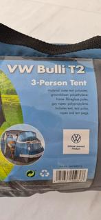 VW Bulli T2 3-Person Tent - Retro Volkswagen Camper Van - Bl, Ophalen of Verzenden