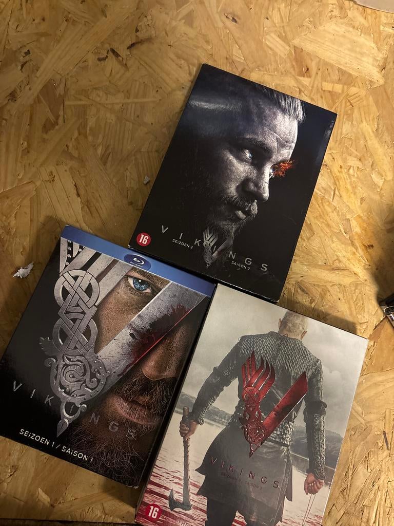 Vikings Seizoen 1, 2 en 3 Boxset, Cd's en Dvd's, Dvd's | Tv en Series, Vanaf 16 jaar, Boxset, Ophalen of Verzenden, Zo goed als nieuw