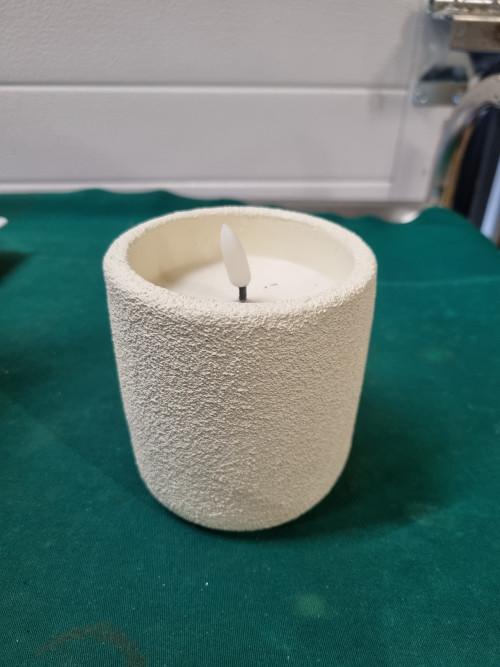 nep kaars op baterijen aardewerk, Huis en Inrichting, Woonaccessoires | Kandelaars en Kaarsen, Ophalen of Verzenden, 'T Olde Gre-j