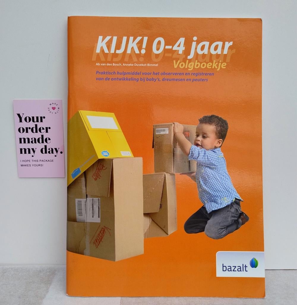 Kijk! 0-4 jaar Volgboekje, Ophalen of Verzenden, Zo goed als nieuw