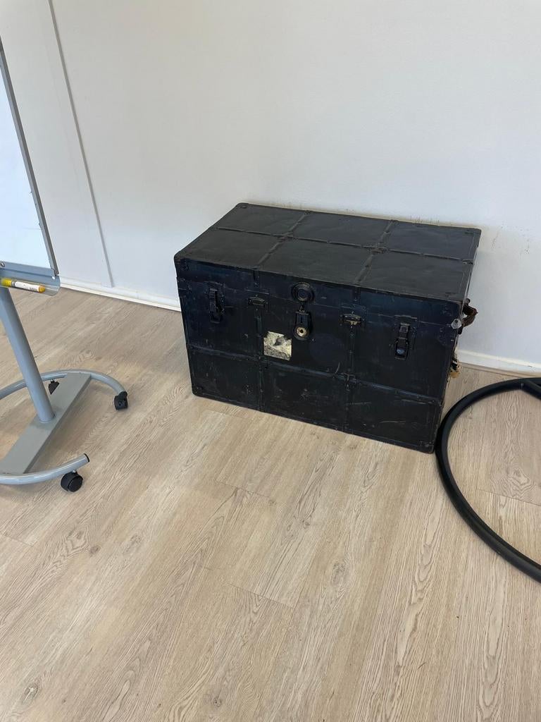 Oude scheepskist gratis ophalen, Ophalen of Verzenden, Gebruikt, Minder dan 50 cm, Minder dan 50 cm