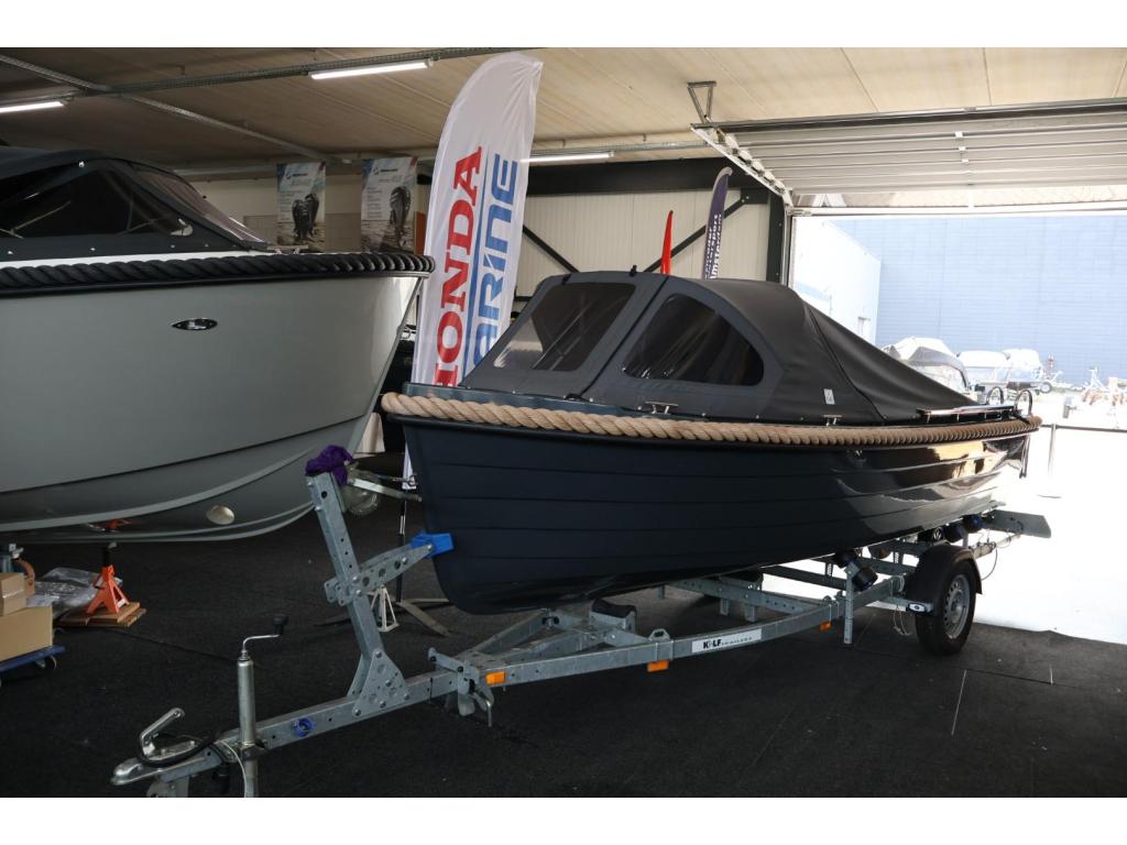 SilverYacht 495 met Honda 15PK, Niet ingevuld, 10 tot 30 pk, Niet ingevuld, Zo goed als nieuw