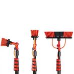 Telescopische Wasborstel voor Ramen en Zonnepanelen max 4,6m, Ophalen, Zo goed als nieuw