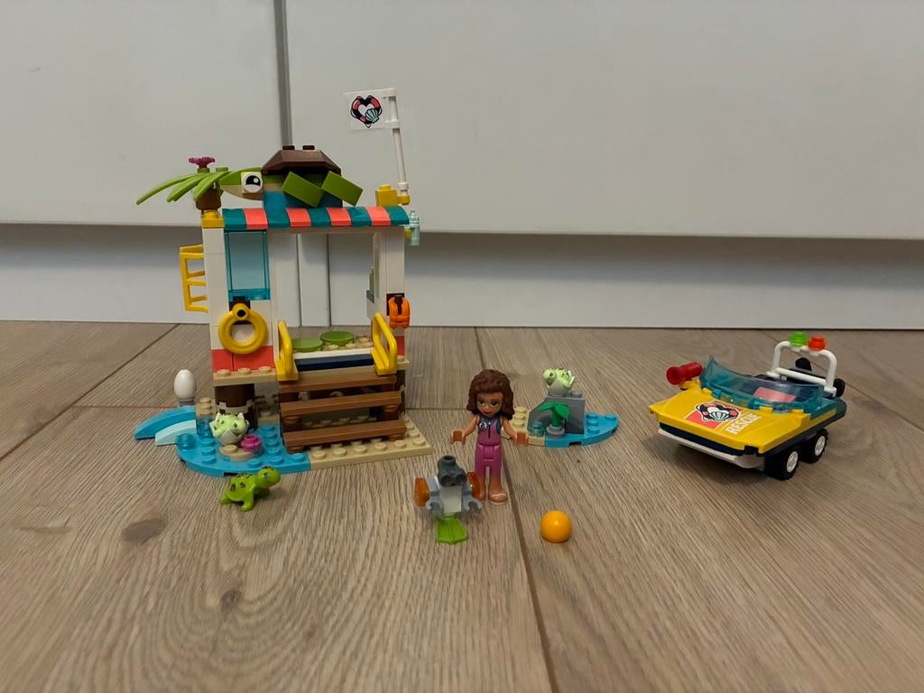 Lego friends schildpadden rescue, Kinderen en Baby's, Speelgoed | Duplo en Lego, Lego, Friends, Ophalen of Verzenden, Zo goed als nieuw