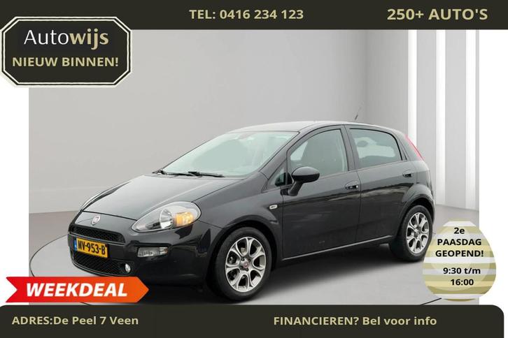 Fiat Punto Evo 0.9 TwinAir Lounge|NL AUTO|NAVI|5-DEU|CLIMA|1, Auto's, Fiat, Bedrijf, Te koop, Punto EVO, ABS, Airbags, Airconditioning