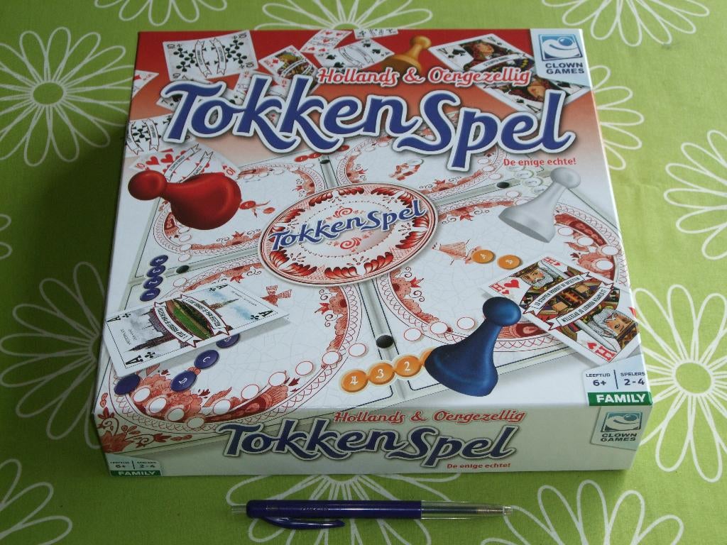 Tokkenspel - Hollands en oergezellig, Een of twee spelers, Ophalen of Verzenden, Zo goed als nieuw, Clown Games