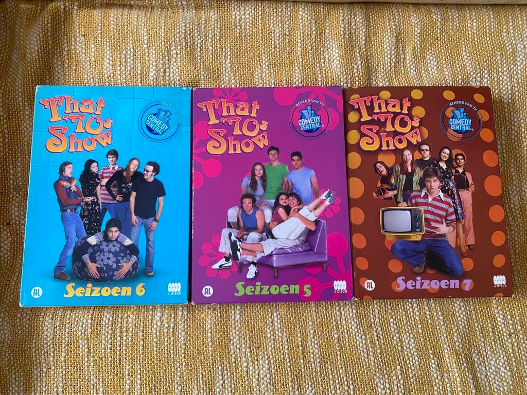 That ‘70s Show seizoen 5, 6 en 7, Cd's en Dvd's, Dvd's | Tv en Series, Alle leeftijden, Ophalen of Verzenden, Zo goed als nieuw