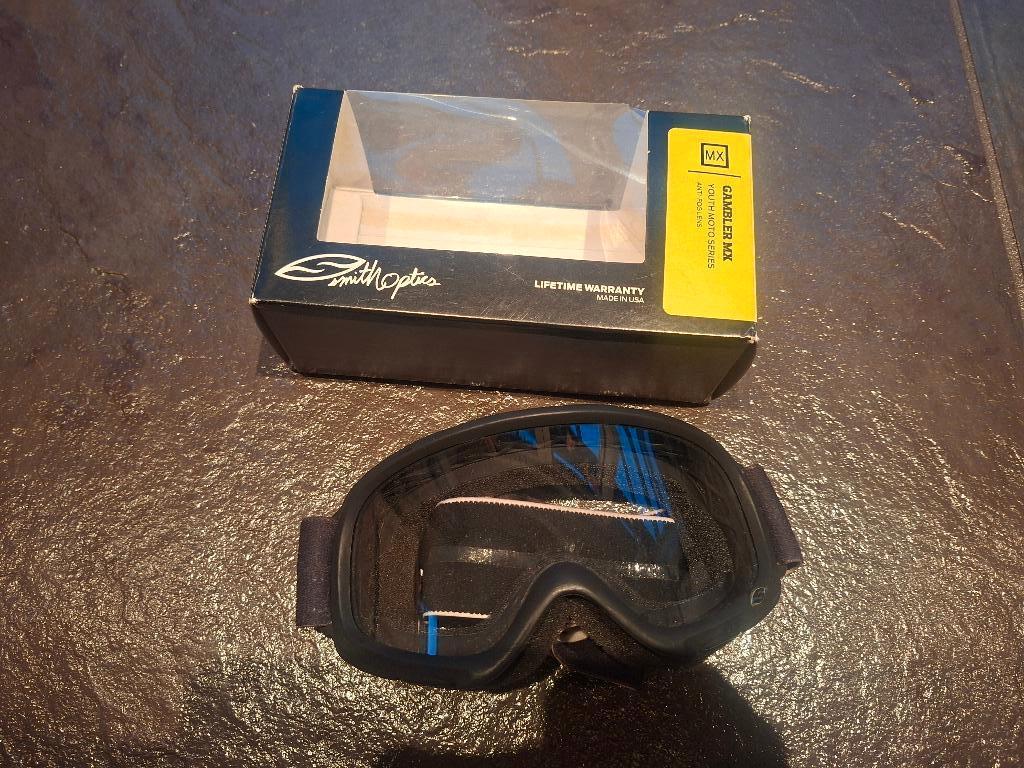 Zwarte crossbril Smith optics voor kinderen, Overige merken, Overige typen, Kinderen, Ophalen of Verzenden