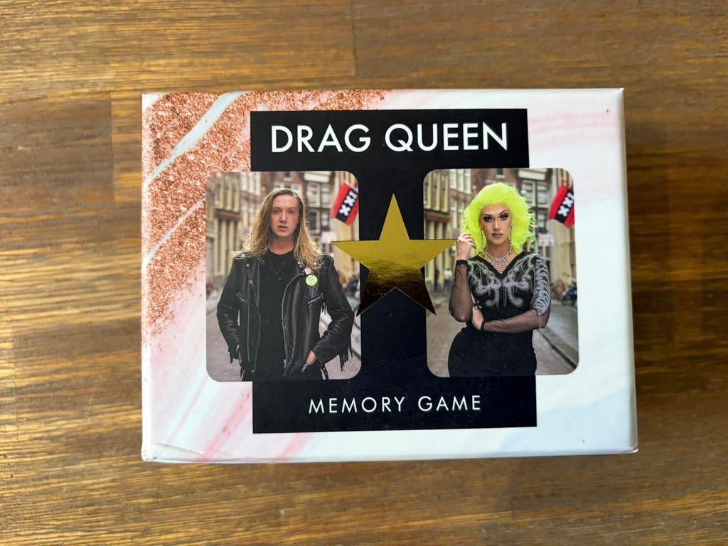 Drag queen memory game, Ophalen of Verzenden, Zo goed als nieuw