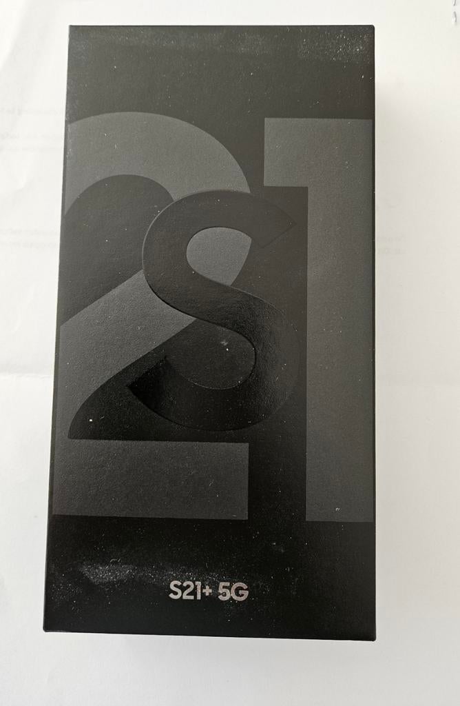 Lege Samsung S21+ doosje,, Telecommunicatie, Mobiele telefoons | Samsung, Zwart, Ophalen of Verzenden, Zo goed als nieuw, 128 GB