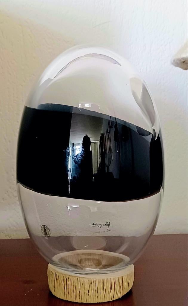 Ikea vintage "Karisma" XL. Scand. glas design. Ronnquist., Ophalen of Verzenden, Zo goed als nieuw