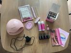 Pink Gellac Startpakket met UV/LED Lamp en 7 kleuren, Overige kleuren, Ophalen of Verzenden, Zo goed als nieuw, Handen en Nagels