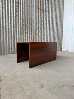 Vintage salon of bijzettafel BraziliaanS palissander, Minder dan 45 cm, Minder dan 55 cm, Ophalen of Verzenden, Zo goed als nieuw