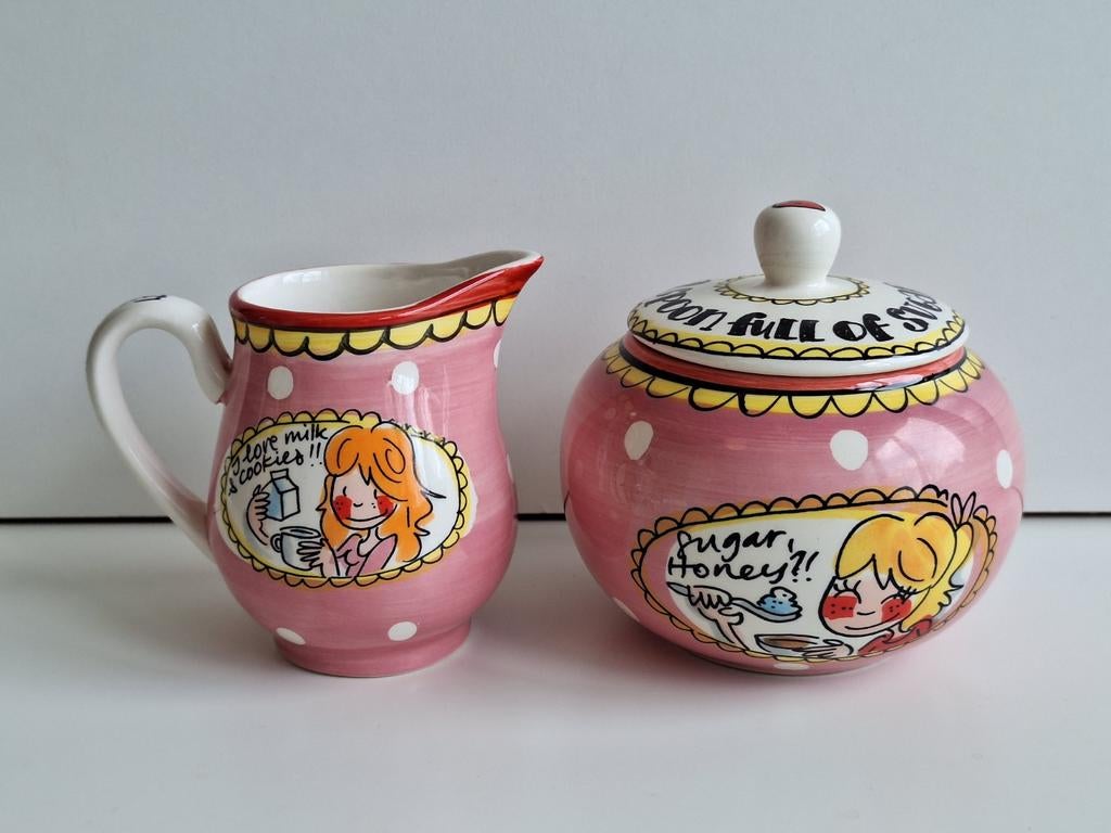 Blond Amsterdam melkkan en suikerpot, Huis en Inrichting, Keuken | Servies, Ophalen, Blond Amsterdam, Overige typen, Zo goed als nieuw