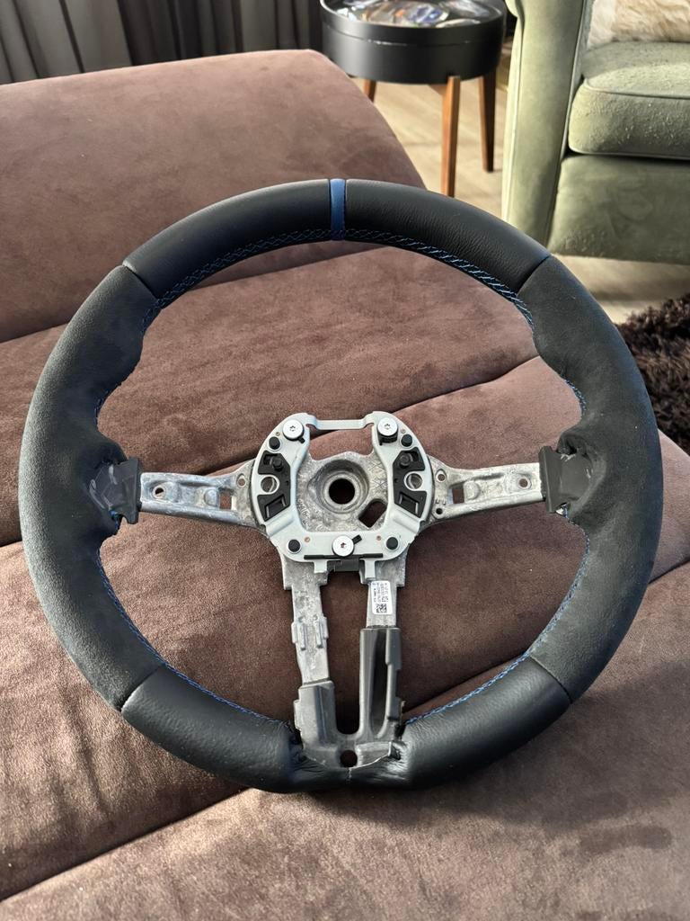 BMW F series M stuurwiel alcantara leder 12u, Auto-onderdelen, Besturing, Ophalen of Verzenden, Nieuw, BMW