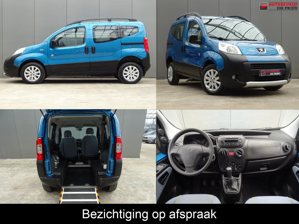 Peugeot Bipper Tepee 1.4 Outdoor * ROLSTOELAUTO * INVALIDE A, Auto's, Voorwielaandrijving, Euro 5, 4 cilinders, Blauw