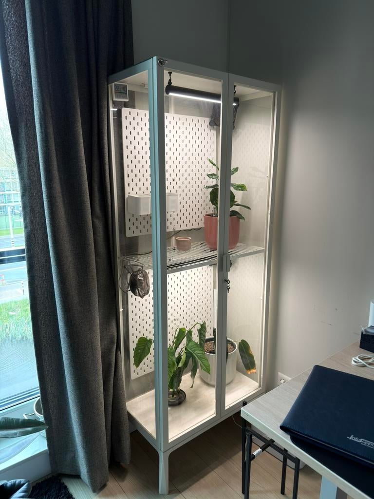 Ikea Milsbo Vitrinekast, Ophalen, Zo goed als nieuw, Hout, Overige typen