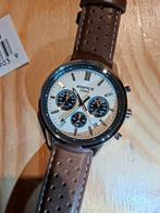 Casio Edifice Chrono EFR-575L-7AEF Nieuwstaat., Sieraden, Tassen en Uiterlijk, Horloges | Heren, Casio, Leer, Staal, Polshorloge