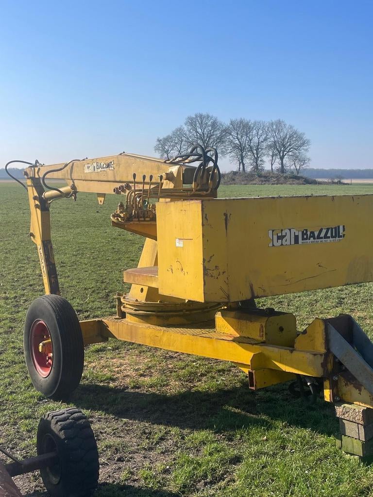 Getrokken kraan trekker kraantje Bazzoli, Ophalen, Grondbewerking