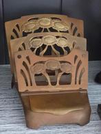 Antiek Art Nouveau Jugendstil Brievenhouder & inktpot €49, Ophalen of Verzenden