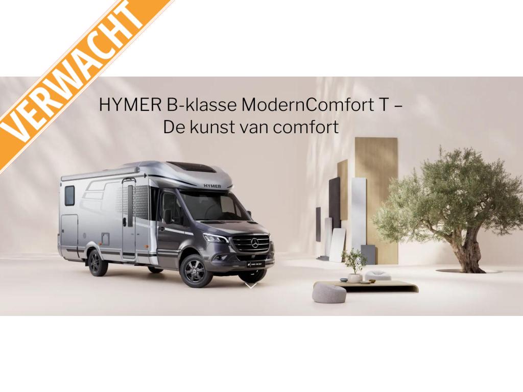Hymer B-MC T ROCHEFORT+BOGOTA, Caravans en Kamperen, Campers, Automaat, Luifel, Ringverwarming, Bedrijf