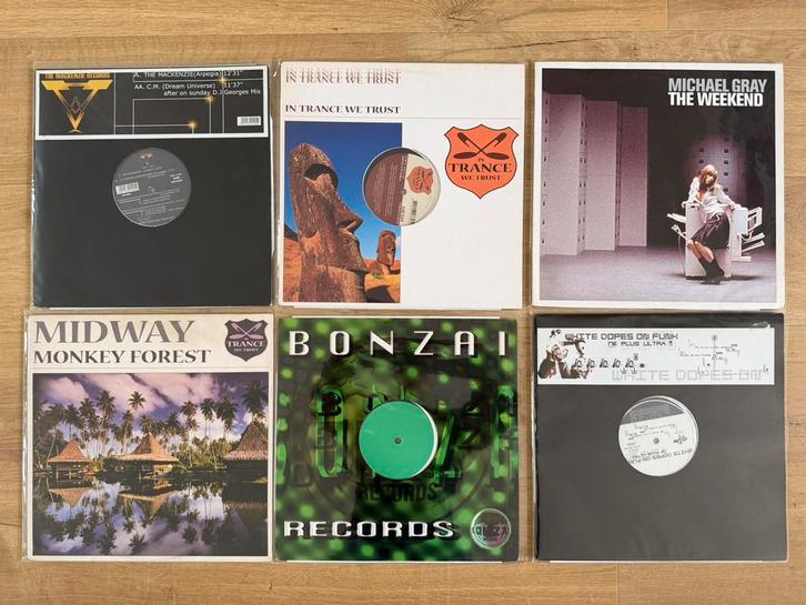 Diverse vinyl 12” trance | techno | collectors items 3, Cd's en Dvd's, Vinyl | Dance en House, Gebruikt, Techno of Trance, 12 inch