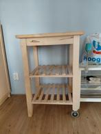 Ikea Bekväm keuken trolley Berken 58x50x85cm, Ophalen, Gebruikt, 50 tot 100 cm, Tot twee personen
