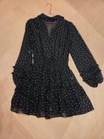 Nikkie zwarte jurk met volant maat 34, Zwart, Nieuw, Ophalen of Verzenden, Nikkie