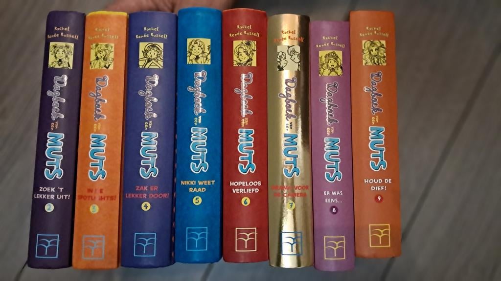 Dagboek van een Muts boeken 1 t/m 9, Ophalen of Verzenden
