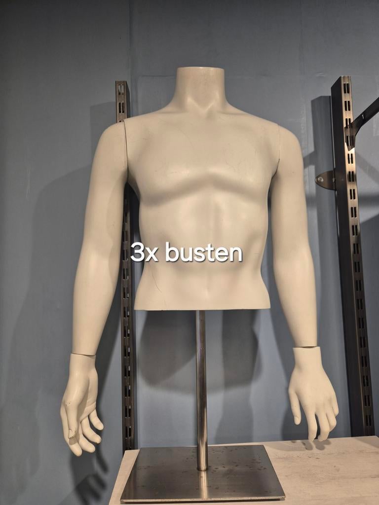 3x busten en 2x benen heren, Kleding | Heren, Overige Herenkleding, Ophalen, Zo goed als nieuw