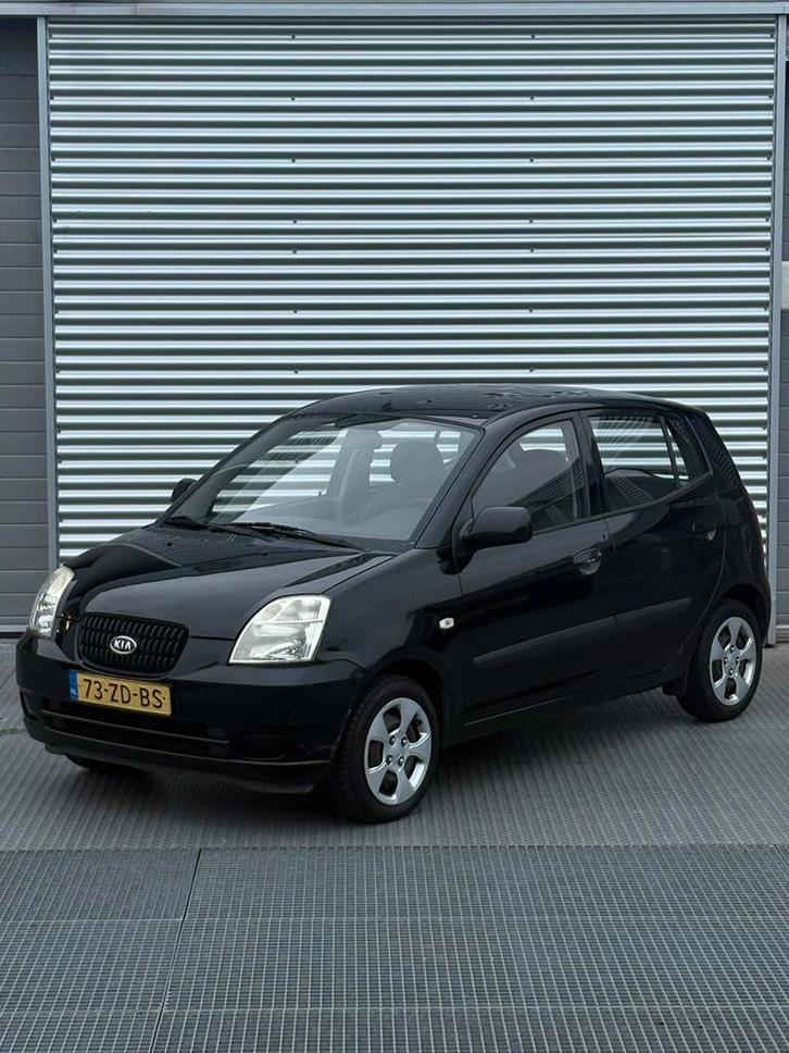 Kia Picanto 1.0 2008 Zwart (Nieuwe Bak + Koppeling), Auto's, Kia, Particulier, Picanto, Benzine, B, Hatchback, Handgeschakeld