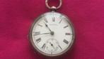 Antiek zilveren zakhorloge A.W.W. Co Waltham Mass, Sieraden, Tassen en Uiterlijk, Horloges | Antiek, Ophalen of Verzenden, Zilver