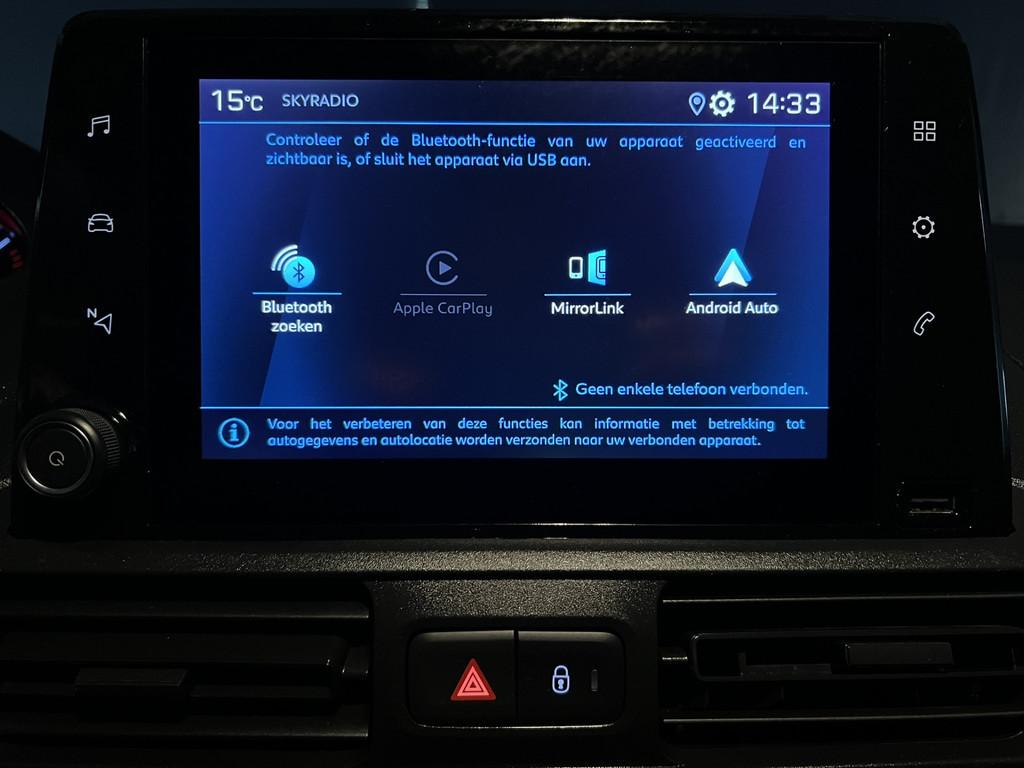 Peugeot Partner 1.5 BlueHDI 102pk L1H1 Inrichting Euro6 Airc, Voorwielaandrijving, Stof, Gebruikt, 4 cilinders
