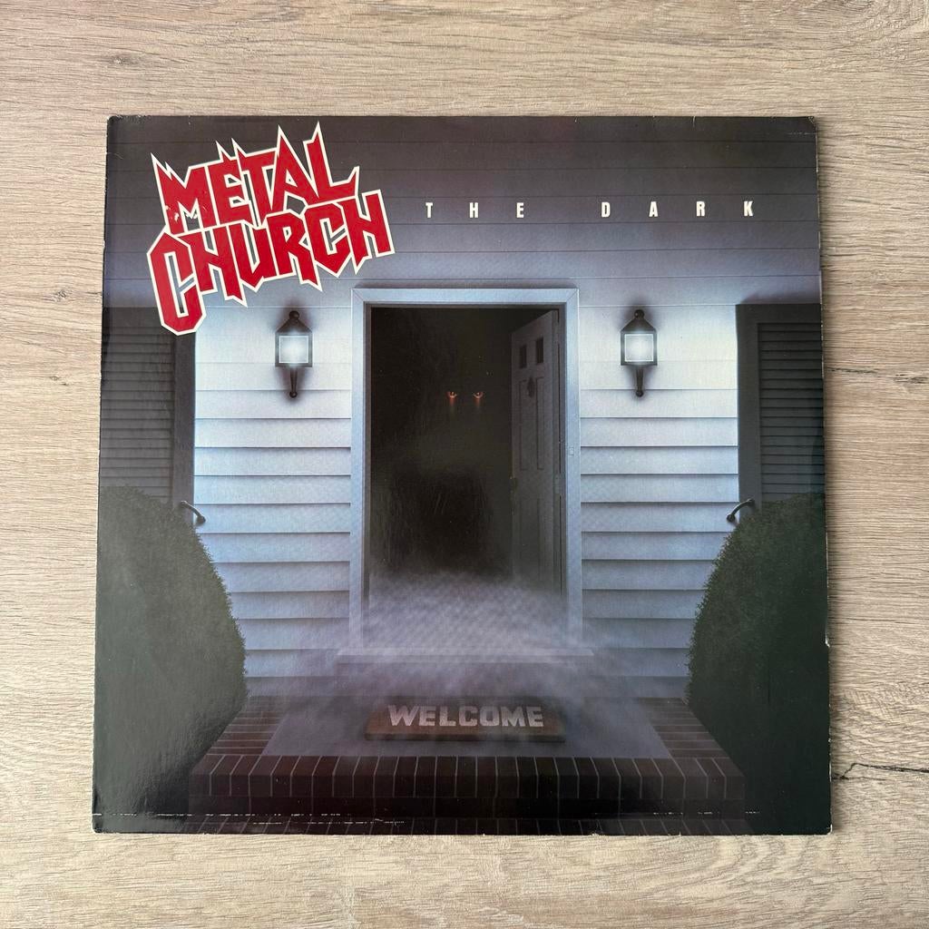 Metal Church - The Dark LP (vinyl), Cd's en Dvd's, Vinyl | Hardrock en Metal, Ophalen of Verzenden, Zo goed als nieuw