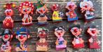 12 Vingerpopjes - Carnaval Festival Efteling, Verzamelen, Efteling, Ophalen of Verzenden, Zo goed als nieuw, Beeldje of Poppetje