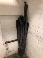 Grote zware stevige zwarte parasol, Ophalen, 2 tot 3 meter, Parasolvoet, Verstelbaar