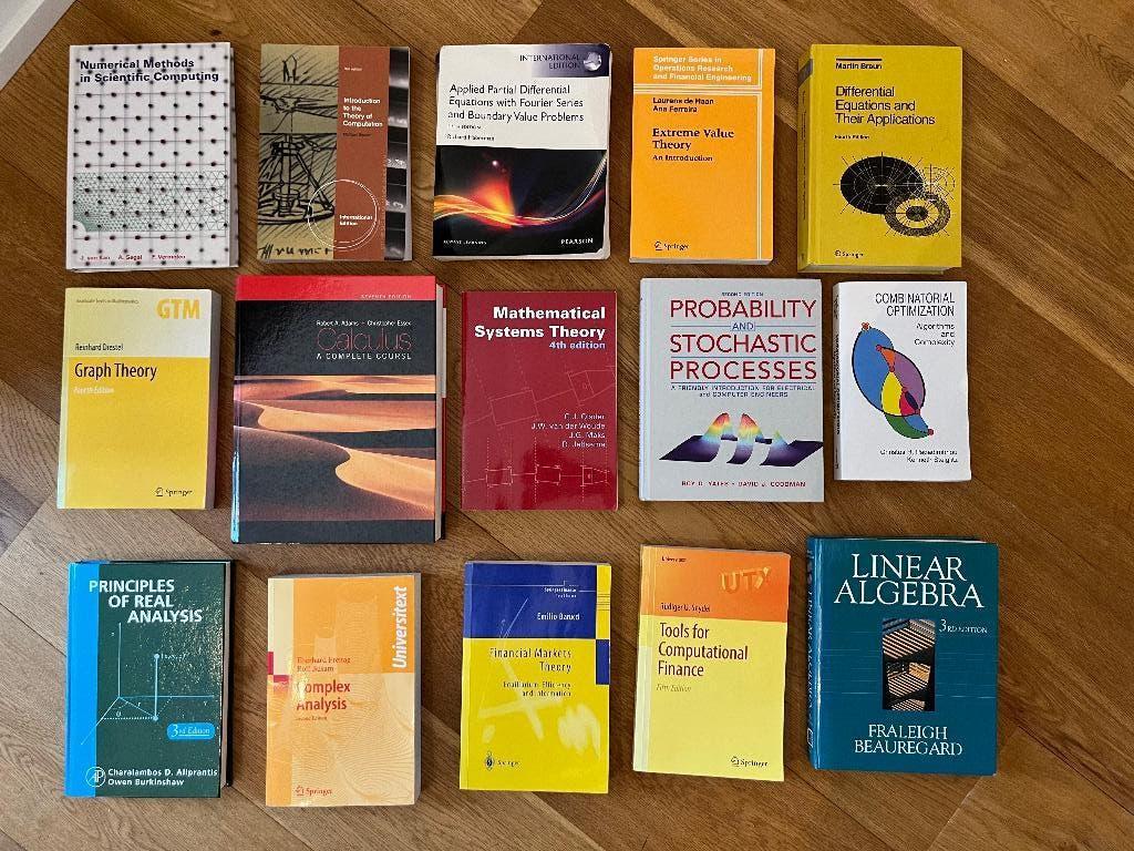 Studieboeken Technische Wiskunde, Diverse auteurs, Ophalen of Verzenden, Beta, WO