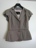 Chique stijlvol beige "mouwloos" jasje AB SOUL 34-36snazzeys, Verzenden, Beige, Nieuw, Ab Soul