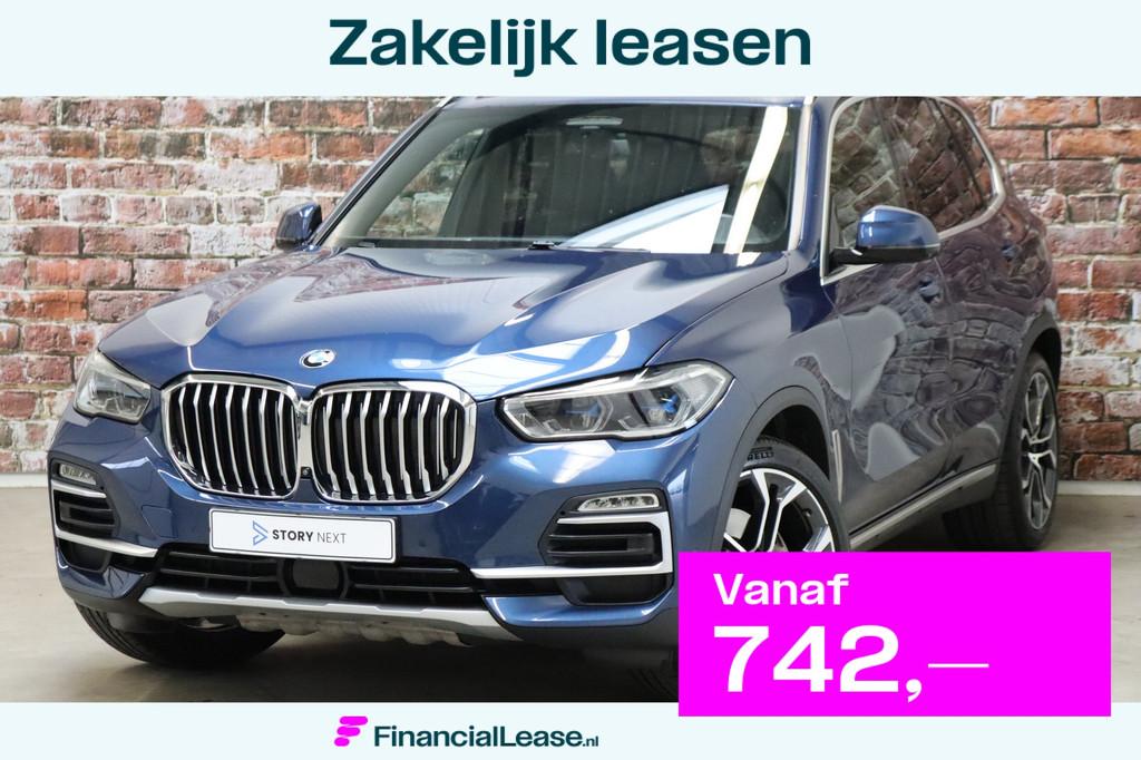 BMW X5 xDrive40i High Executive xLine Automaat / Live Cockpi, Blauw, 340 pk, Bedrijf, Vierwielaandrijving
