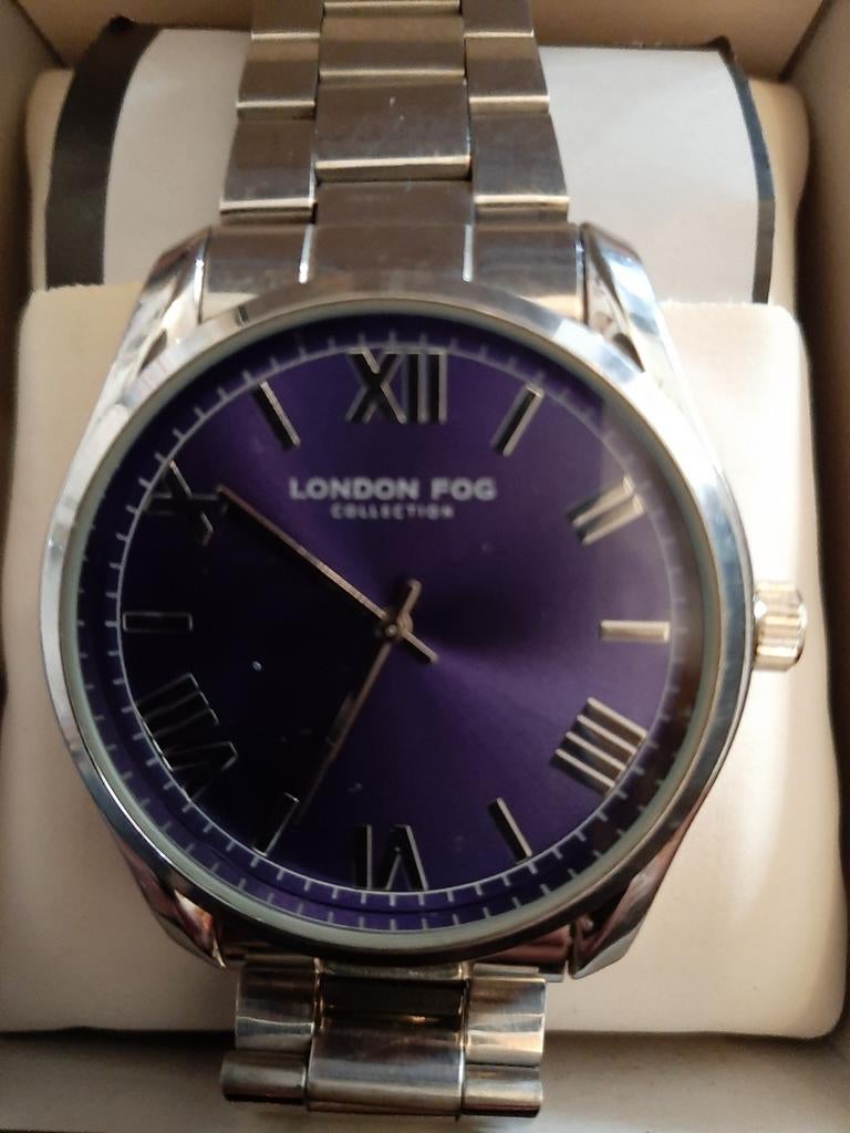 London Fog Collection Herenhorloge - Zilverkleurig, Polshorloge, Overige materialen, Nieuw, Ophalen of Verzenden