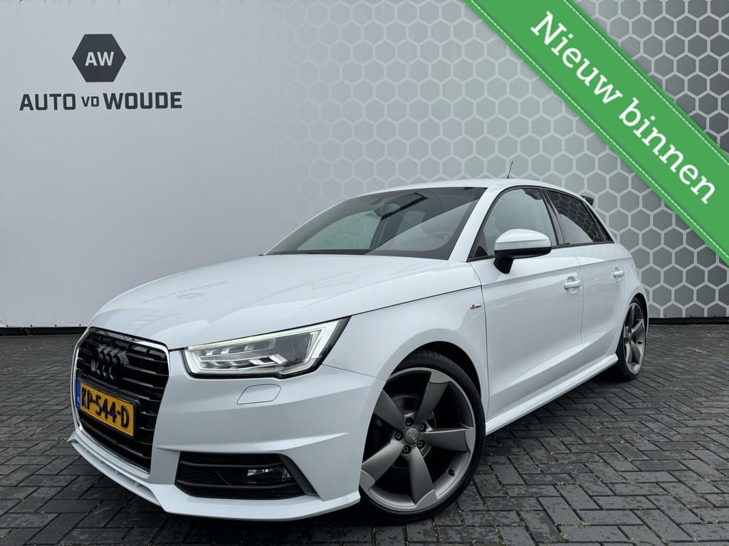 Audi A1 Sportback 1.0 TFSI Pro Line S Carplay DSG S-line, Auto's, Stof, 4 stoelen, Origineel Nederlands, Bedrijf