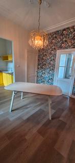 Ikea Voxlöv eettafel bamboe, Ophalen, 50 tot 100 cm, Zo goed als nieuw, Vijf personen of meer